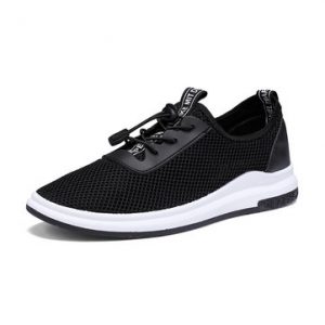 Men Mesh Lace Up Breathable Sport Walking Casual Shoes