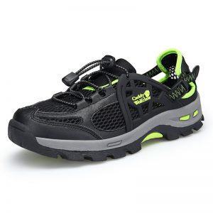 Men Mesh Outdoor Hiking Sneakers Slip Resistant Water Shoes