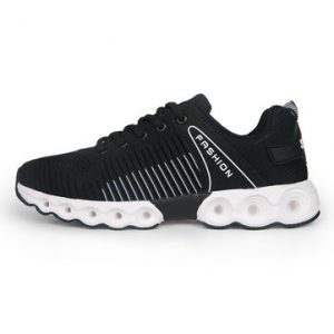 Men Mesh Soft Bottom Breathable Lace Up Running Casual Shoes