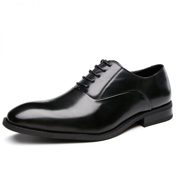 Men Microfiber Leather Non Slip Business Soft Casual Formal Shoes