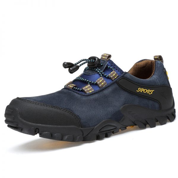 Men Outdoor Anti-collision Non-slip Soft Lace Up Hiking Shoes