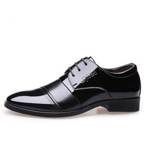 Men Pointed Business LeatherShoes Wedding Shoes