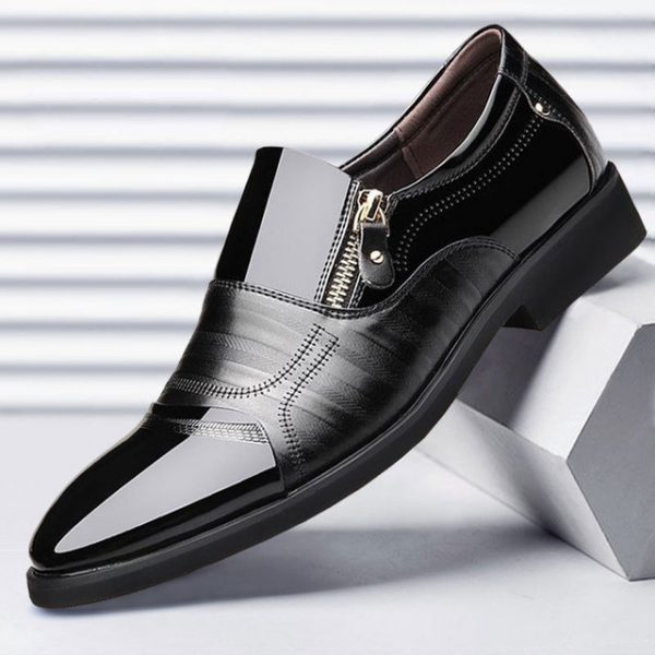 Men Pointed BusinessLeather Shoes Wedding Shoes