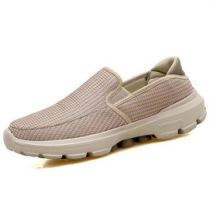 Men Portable Slip On Low Top Light Walking Casual Shoes