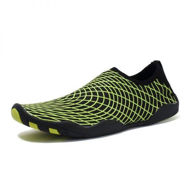 Men Quick Dry Elastic Non Slip Soft Sole Slip On Diving Water Shoes