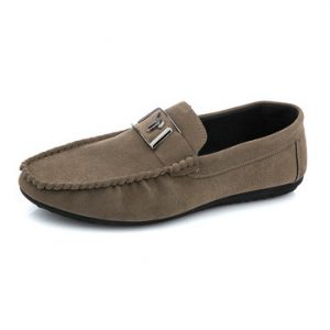 Men Slip On Loafers Moccasins Non-slip Driving Casual Flat Leisure Shoes