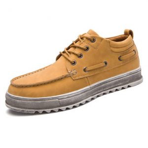 Men Vintage Wear-resistant Sole Casual Shoes