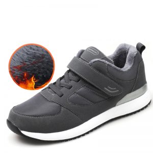 Men Warm Plush Lining Light Weight Walking Shoes