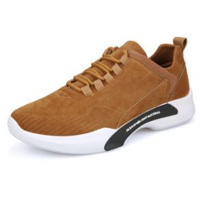 Men Wearable Resistant Lace Up Soft Running Casual Shoes