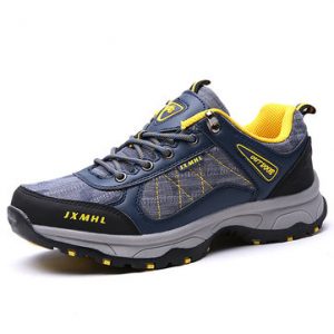 Men's Fabric Splicing Wearable Hiking Shoes