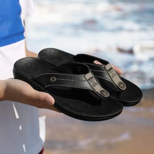 Men's Flip-Flops Outdoor Beach Shoes Slippers