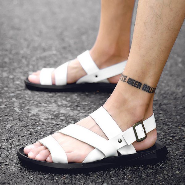 Men's Sandals Roman Beach Shoes Anti-slip Sandals And Slippers Breathable Casual Men's Shoes Season New