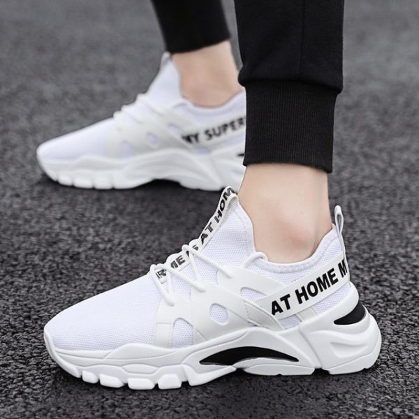 Men's Shoes Season Casual Sports Shoes Men's Breathable Trend Casual Shoes Daily Outdoor Running Shoes Men