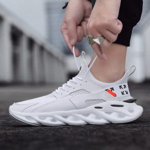 Men's Shoes Season Trend Coconut Tide Shoes Breathable Student Casual Running Shoes Large Size Men's Sports Shoes