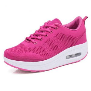 Mesh Rocker Sole Shake Casual Shoes