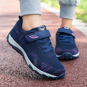 Middle-aged Sports Shoes Women Casual Soft Bottom Mother Shoes Non-slip 41 Yards Old Man Walking Shoes Running Shoes