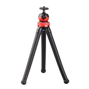 Mini Flexible Tripod Octopus Spider Stand Holder with 360