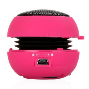 Mini Hamburger Speaker for iPhone iPad iPod Laptop PC MP3 Audio Amplifier Rose