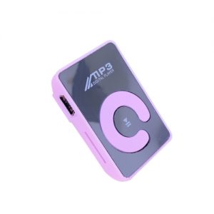 Mini Mirror Clip MP3 Player Portable Fashion Sport USB Digital Music Player Micro SD TF Card Media Player