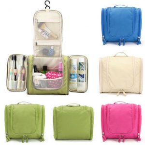 Multifunction Travel Wash Cosmetic Bag Makeup Storage Hanging Case