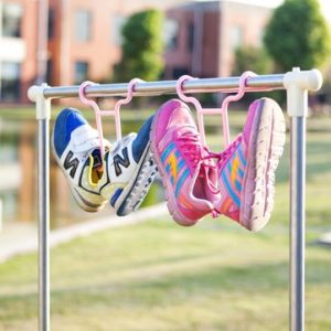 Multifunctional Shoes Storage Rack Stand Plastic Shoes Hanging Drying Rack Holder