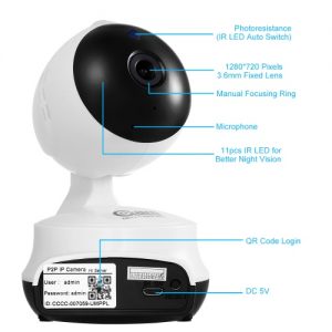 NEO Coolcam HD 720P Wireless WiFi IP Camera Baby Monitor