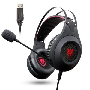 NUBWO N2 USB Wired Over-Ear Gaming Headset LED Light