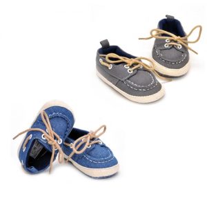 New Baby Newborn Shoes Unisex Soft Cotton Shoes Tying for Baby Learn to Walk at Autumn