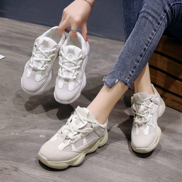 New Coconut Shoes Female Ulzzang Harajuku Men And Women With The Same Paragraph Wild Lightweight Zip