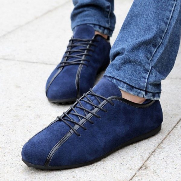 New Men's Casual Shoes Leather Breathable Business Daily Men's Leather Shoes Suede Shoes