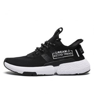 New Men's Flying Woven Shoes Trend Comfortable Casual Men's Shoes Fashion Breathable Running Shoes