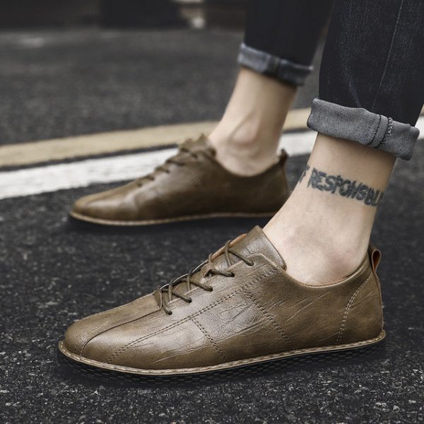 New Men's Plus Casual Small Shoes Trend Business Shoes To Keep Warm British Fashion Men's Shoes