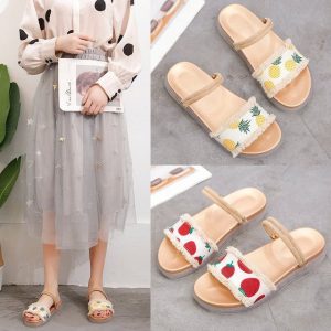 New Models Of Women's Non-slip Flat With Flat-bottomed Buckle Female Cool Shoes Student Shoes Tide