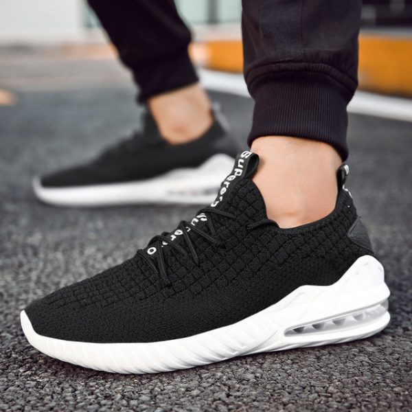 New Season Men's Authentic Running Shoes Mesh Casual Travel Shoes Half Palm Cushion Men's Shoes