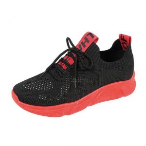 New Socks Shoes Women's Casual Sports Shoes Stretch Fly Woven Women's Shoes