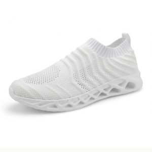 New Trend Breathable Flying Woven Men's Shoes Mesh Shoes Lightweight Sports Shoes Men's Low To Help Casual Men's Running