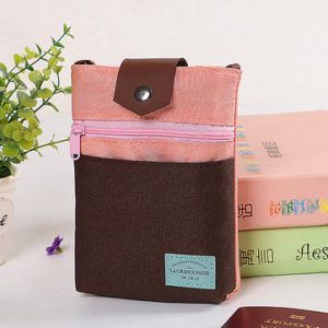 Nylon 5.5inch Phone Bag Shoulder Bags Passport Storage Bag