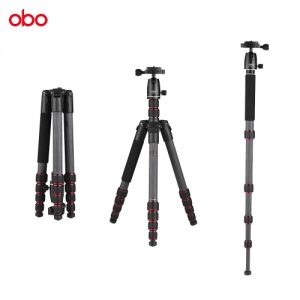 OBO TS360C Foldable Portable Carbon Fiber Camera Tripod