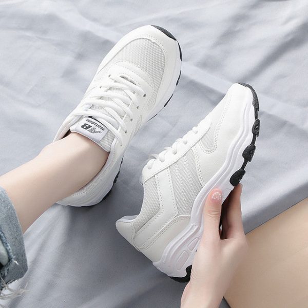 Openwork Net Shoes New Season Female Sports Shoes Female Students Running Shoes Women Wild Casual Shoes Women