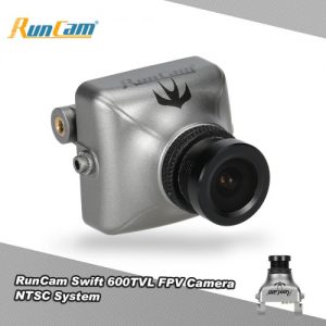 Original RunCam Swift 600TVL FPV NTSC Camera 2.8mm Lens & Base Holder IR Blocked for QAV250 180 210 RC Quadcopter