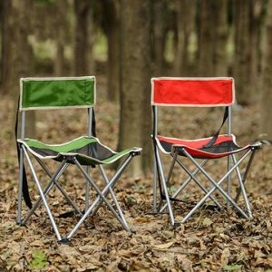 Outdoor Folding 600D Oxford Fishing Chair Ultralight Protable Seat Step Stool For Hiking Camping Bar