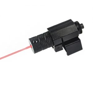 Outdoor Tactical Hunting Red Dot Laser Sight Scope with Rifle Pistol Mount