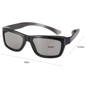 Passive 3D Glasses Circular Polarized Lenses for Polarized TV Real D 3D Cinemas for Sony Panasonic