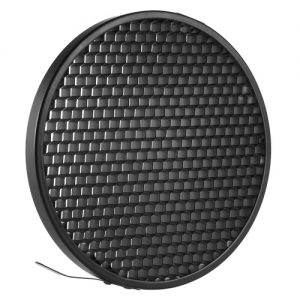 Photo Studio 16.8cm 60 Degree Honeycomb Grid for 7" Standard Reflector Diffuser Lamp Shade Dish