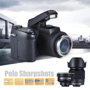 Polo Sharpshots Auto Focus AF 33MP 1080P 30fps FHD 8X Zoomable Digital Camera