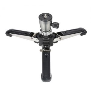 Portable 1/4" Screw 3 Legs 3 Feet Tripod Monopod Unipod Base Stand Holder Support for DSLR Camera