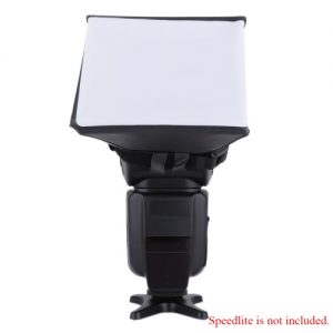 Portable Photography Flash Diffuser Mini Softbox Kit for Canon EOS Nikon Olympus Pentax Sony Sigma DSLR Speedlite Flash