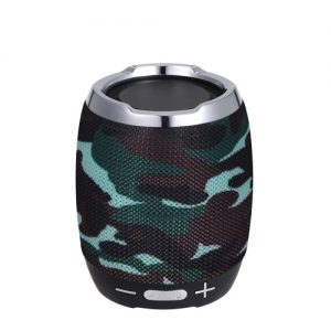 Portable Wireless BT Speaker Stereo Sound Box Music Player BT4.1 Built-in Microphone Support Handsfree Calls Function FM Radio Equipped with TF Card Alot/AUX IN/USB Port