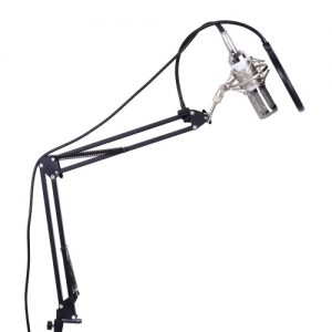 Professional Studio Broadcasting Recording Condenser Microphone Mic Kit Set