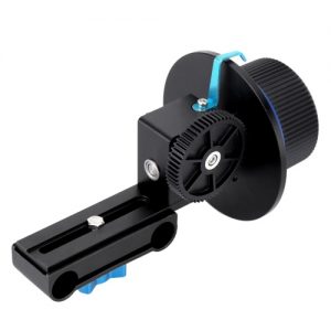 Quick Release Clamp Follow Focus FF with Gear Ring for Canon Nikon Sony DSLR Cameras of 52mm-86mm